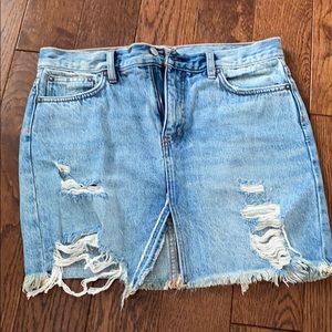 Jean skirt